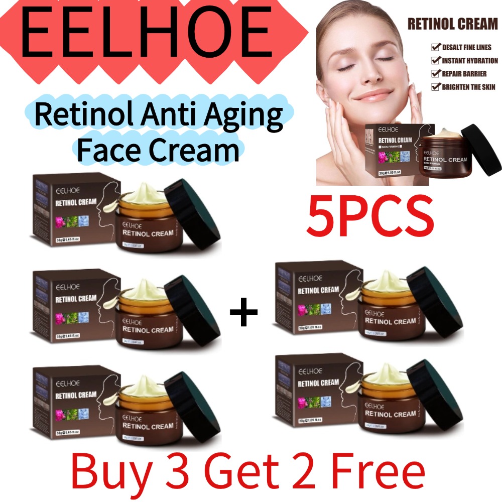Retinol Anti Wrinkle Cream - EELHOE 1/2/3/5 Stück (Kaufen Sie 3,