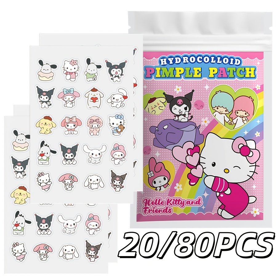 Hydrocolloid Pimple Patch - 20/80 Stück Sanrio Hello Kitty Cartoon