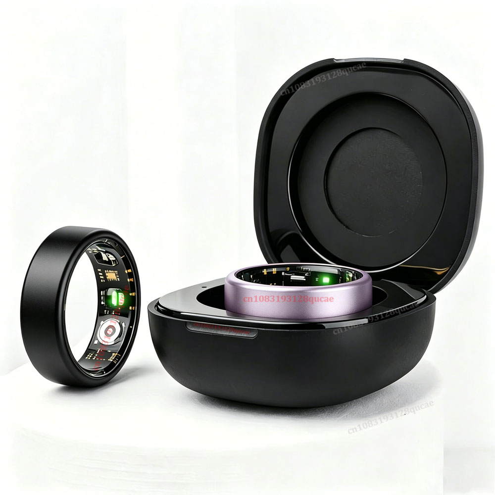 Health Monitors - R10 Smart Ring mit Ladecase Mehrfarbiger