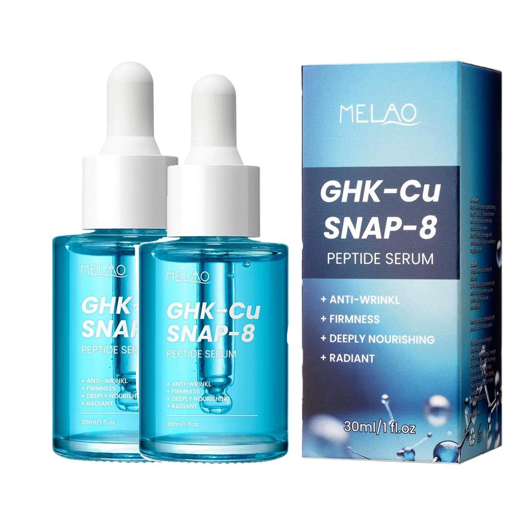 Hyaluronic Acid Facial Serum - GHK-Cu Kupferpeptide Gesichtsserum mit SNAP-8 gegen