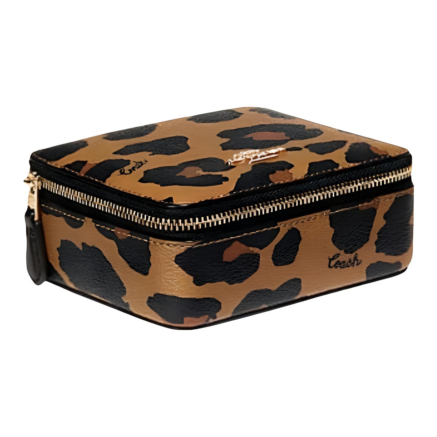 Makeup - COACH Canvas Patchwork mit Glattleder Aufbewahrungstasche