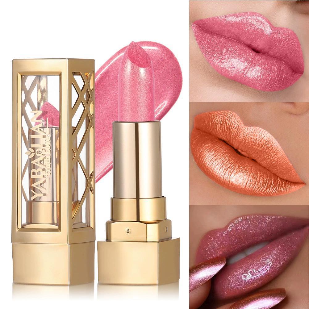 Matte Velvet Lip Tint Long Lasting - Matter Perlglanz-Glitzer-Samt-Lippenstift Feuchtigkeitsspendender Glänzender Nude-Rot Wasserfester