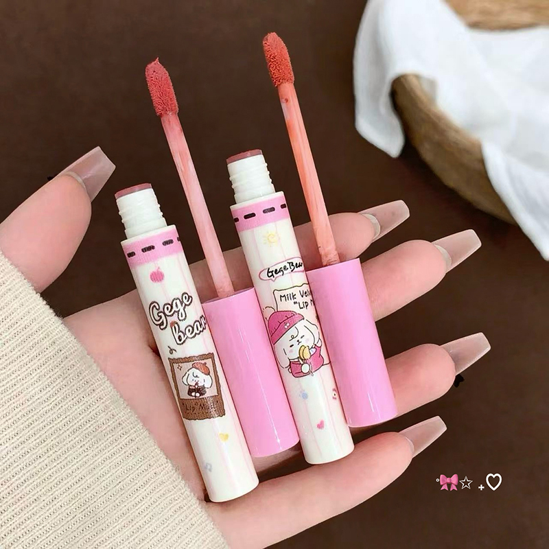 Gege Bear 6-teiliges Samt-Lipp – Matte Velvet Lip Tint Long Lasting Bewertung und Preis
