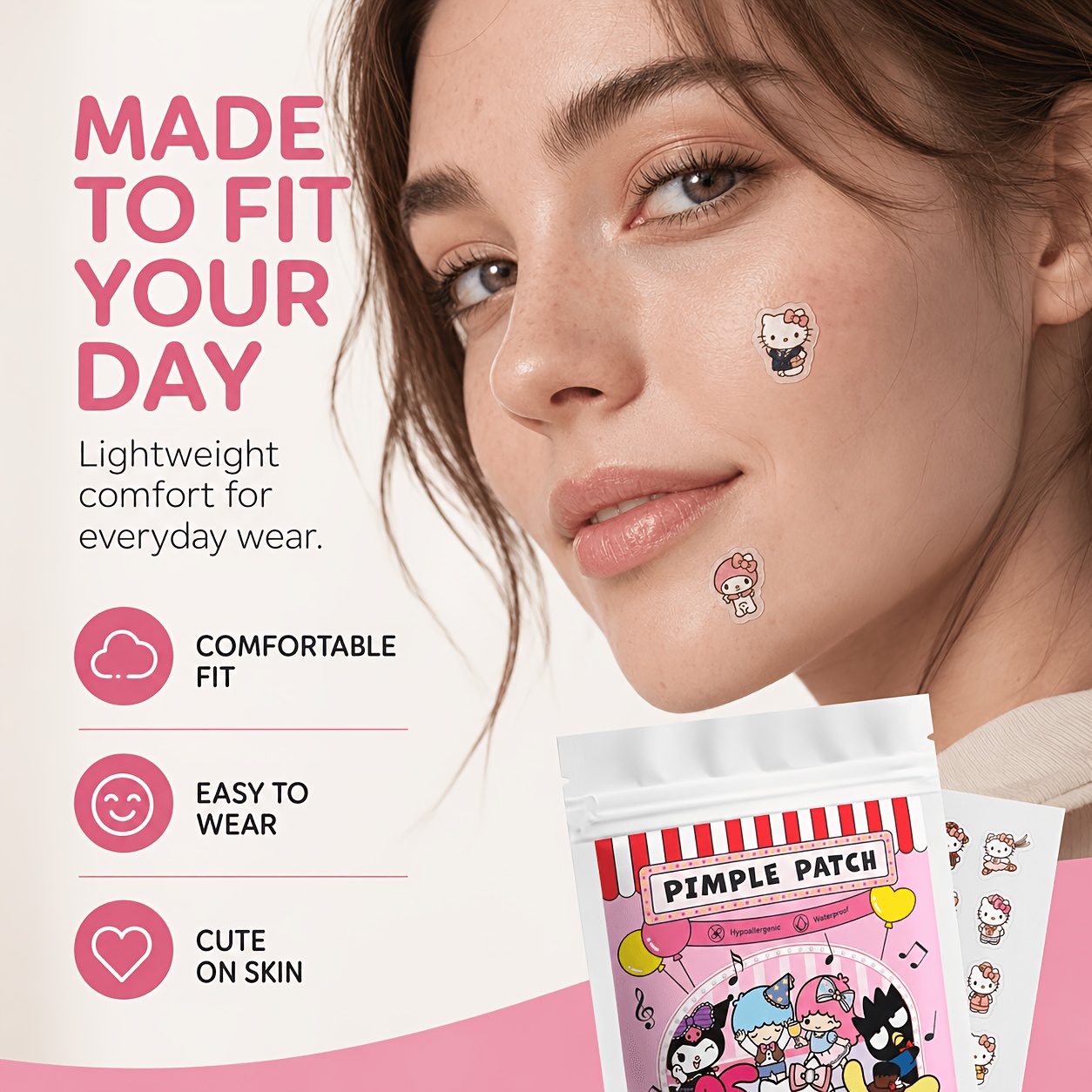 40/120 Stück Hello Kitty Akne- – Skincare Bewertung und Preis