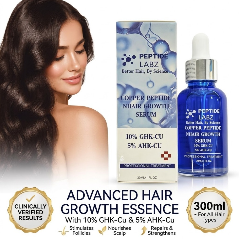 Haarwuchs-Essenz Kupferpeptid  – Hyaluronic Acid Facial Serum Bewertung und Preis