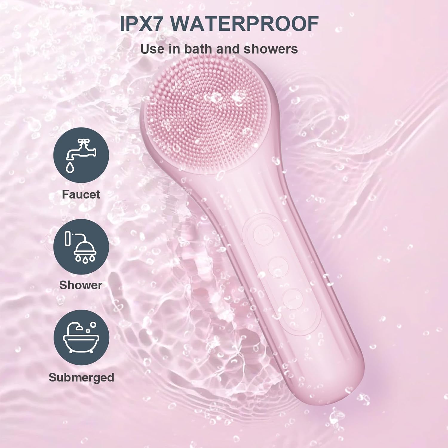 Silikon-Gesichtswäscher, wasse – Silicone Face Scrubber Electric Bewertung und Preis