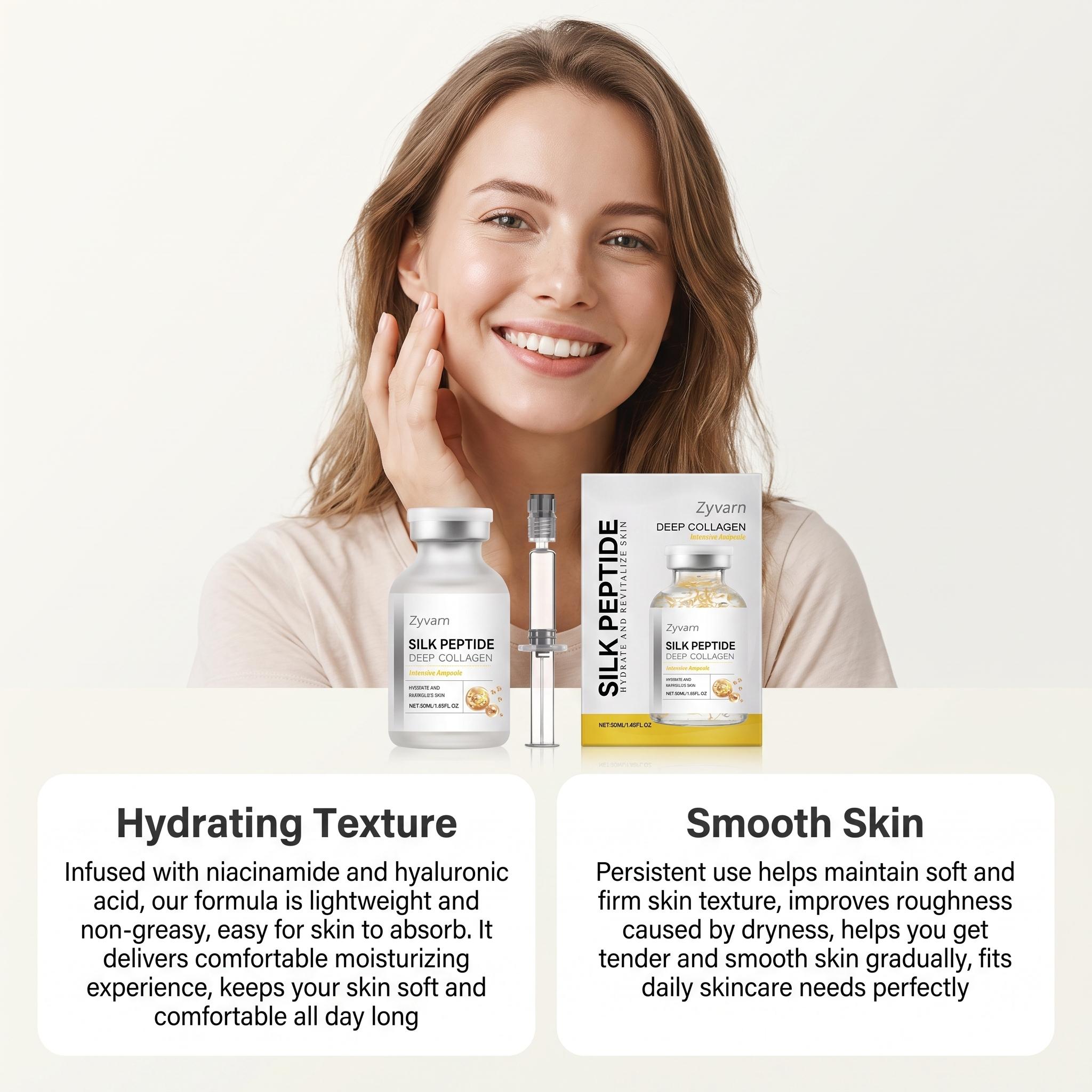Seidenkollagen-Serum-Ampulle m – Hyaluronic Acid Facial Serum Bewertung und Preis