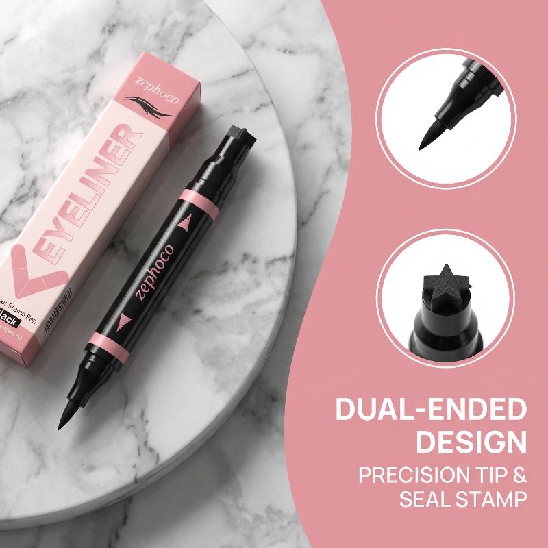 Schwarzbrauner integrierter Ey – Waterproof Liquid Eyeliner Pen Bewertung und Preis