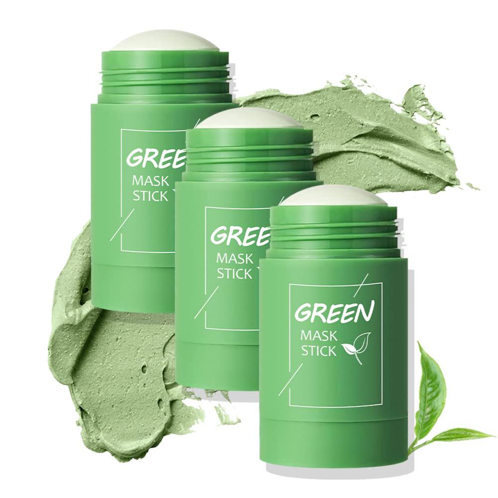 1/3PCS Grüner Tee-Ton-Stick fü – Green Tea Cleansing Clay Mask Bewertung und Preis
