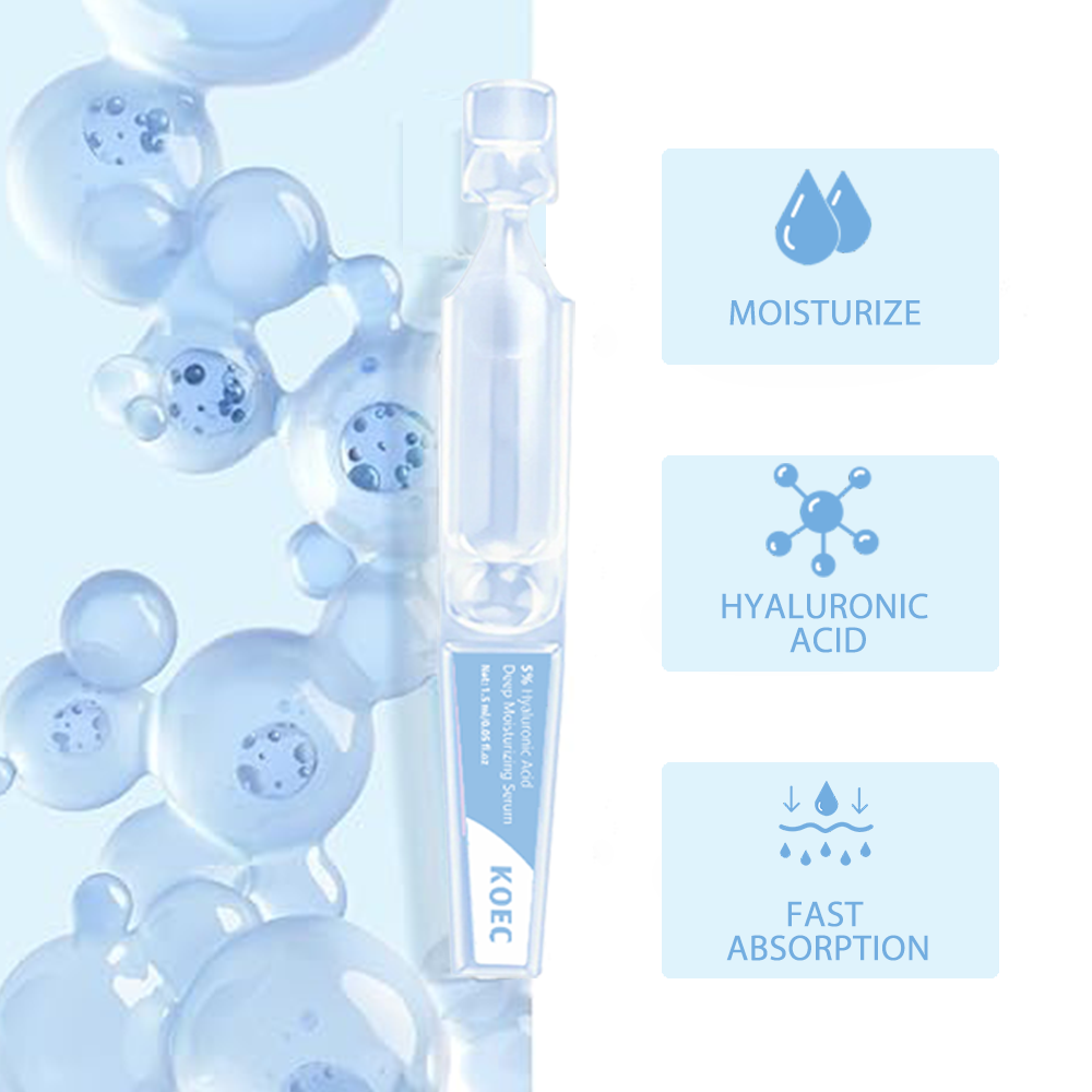 30 Stück KOEC 5 % Hyaluronsäur – Hyaluronic Acid Facial Serum Bewertung und Preis