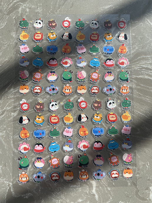 Mini PVC Kawaii Muster Poster  – Nail Art Bewertung und Preis