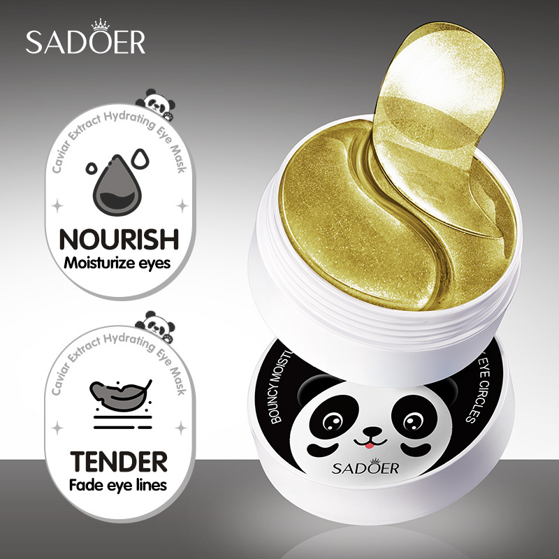 60 stücke SADOER Kristall Koll – Collagen Under Eye Patches Bewertung und Preis
