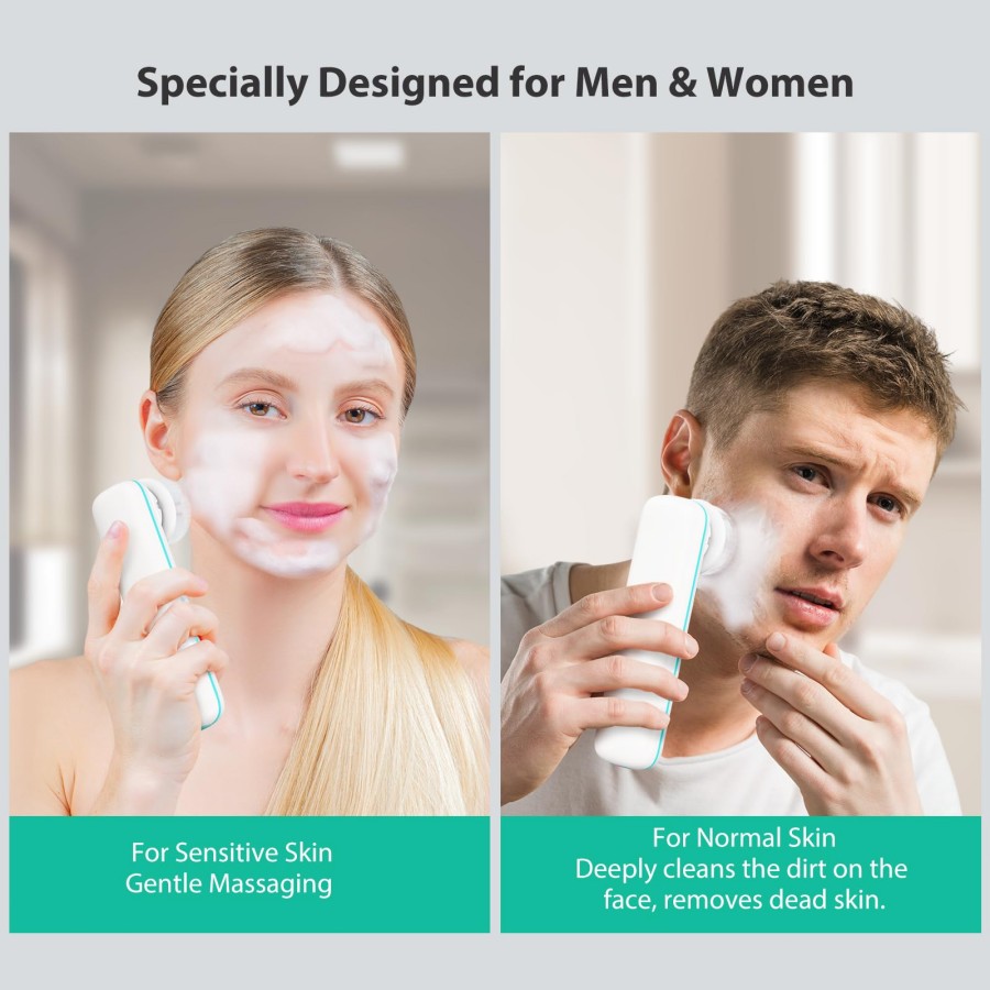Gesichtsreinigungsbürste, Gesi – Silicone Face Scrubber Electric Bewertung und Preis