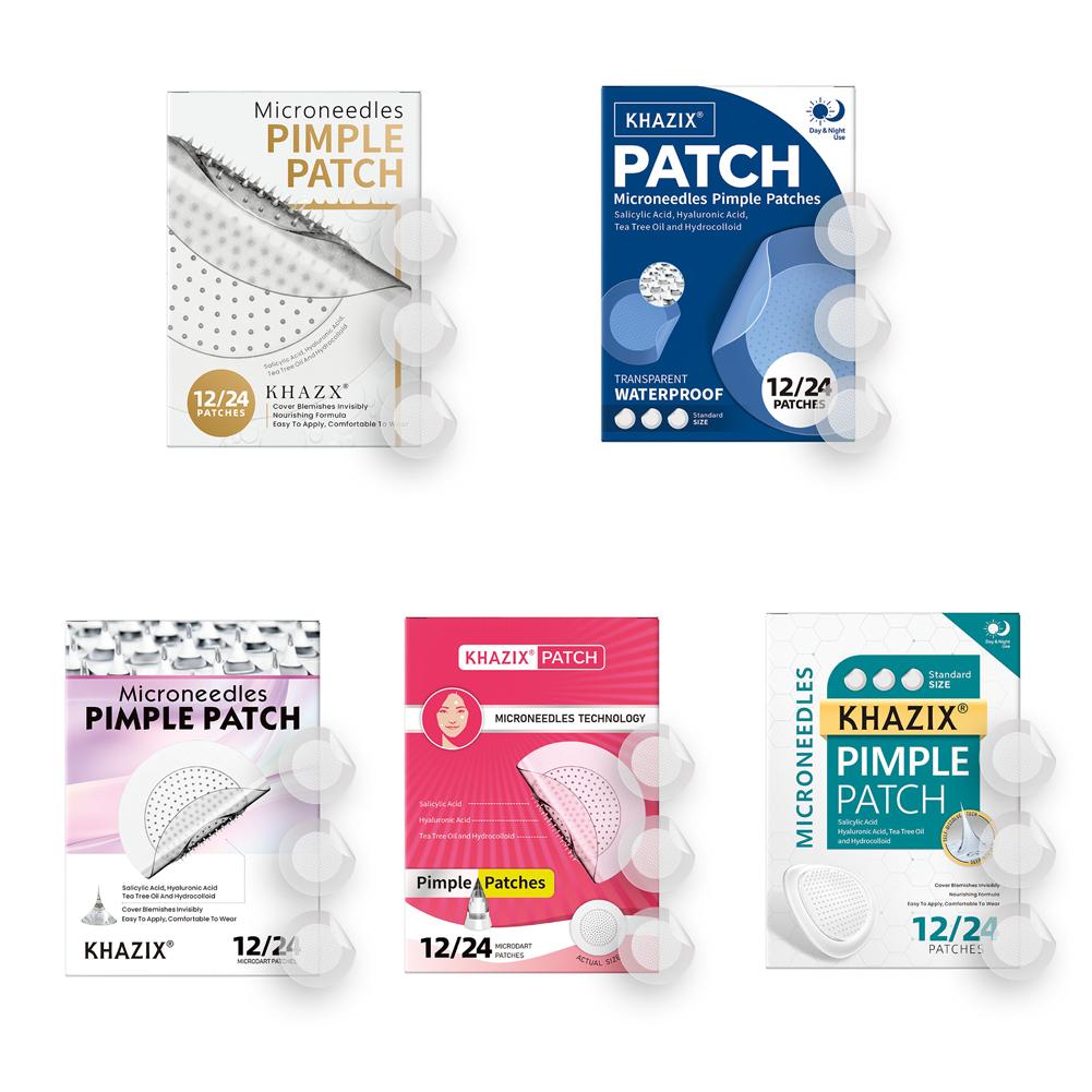 12/24 Stück Mikronadel-Pickelp – Hydrocolloid Pimple Patch Bewertung und Preis