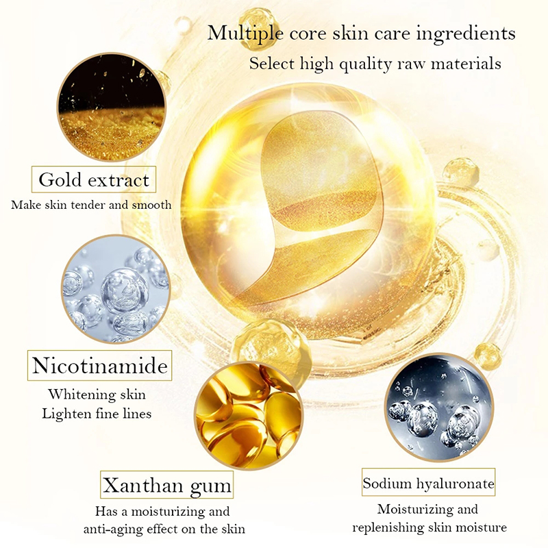 5/10/20/30 Paar Kristall Gold  – Collagen Under Eye Patches Bewertung und Preis