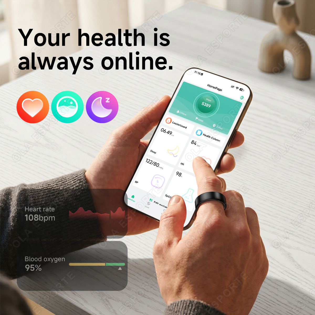 R10 Smart Ring mit Ladecase Me – Health Monitors Bewertung und Preis