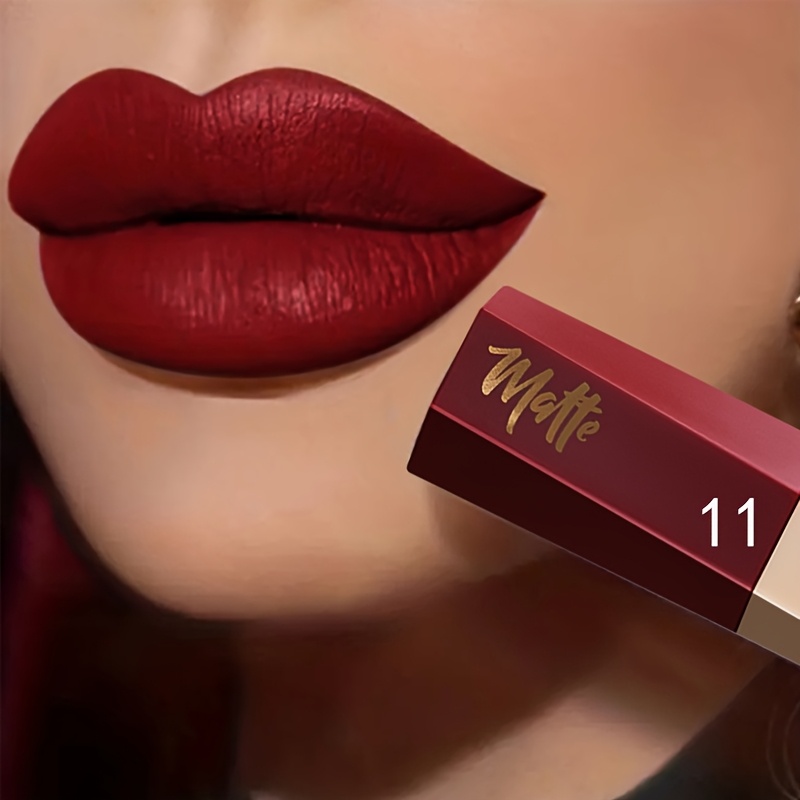 1 Stück wasserfeste, matte Sam – Matte Velvet Lip Tint Long Lasting Bewertung und Preis