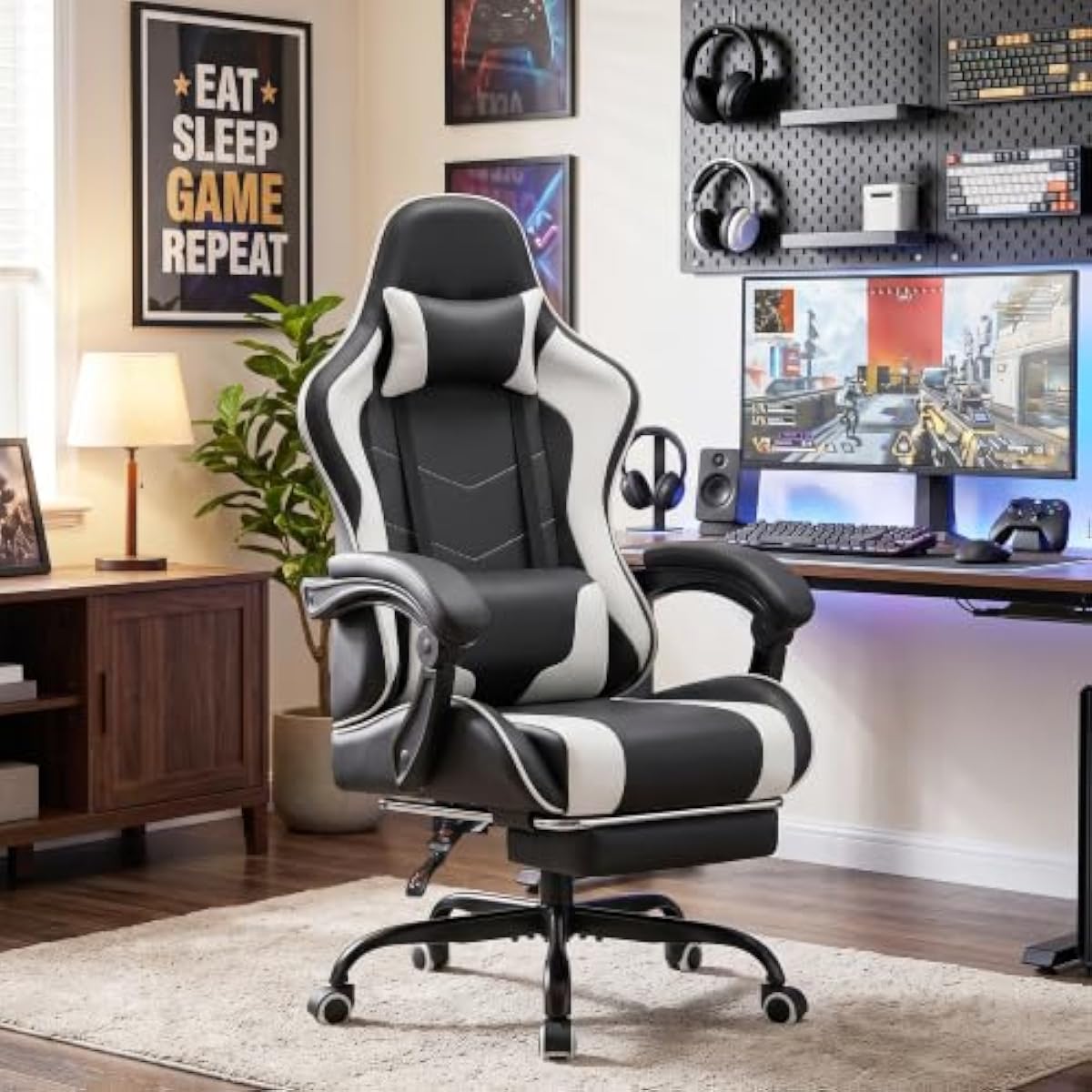 Gaming-Stuhl mit höhenverstell – Massage Bewertung und Preis