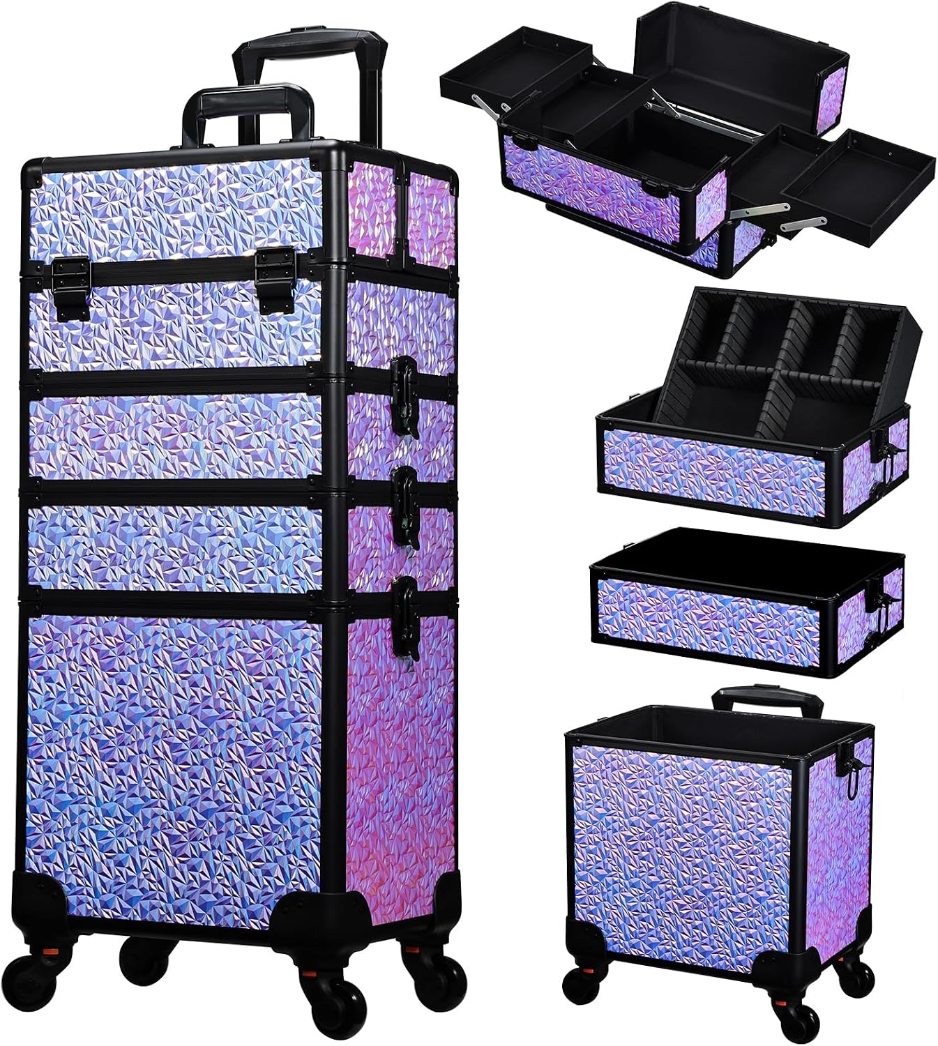 Rollender Make-up-Koffer, groß – Makeup Bewertung und Preis