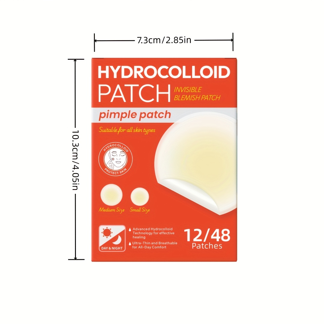 48 Stück Hydrokolloid-Akne-Pfl – Hydrocolloid Pimple Patch Bewertung und Preis