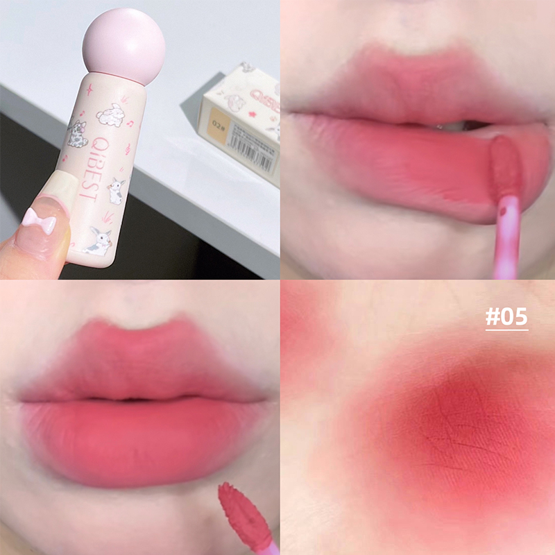 QIBEST Süßer samtmatter Lippen – Matte Velvet Lip Tint Long Lasting Bewertung und Preis