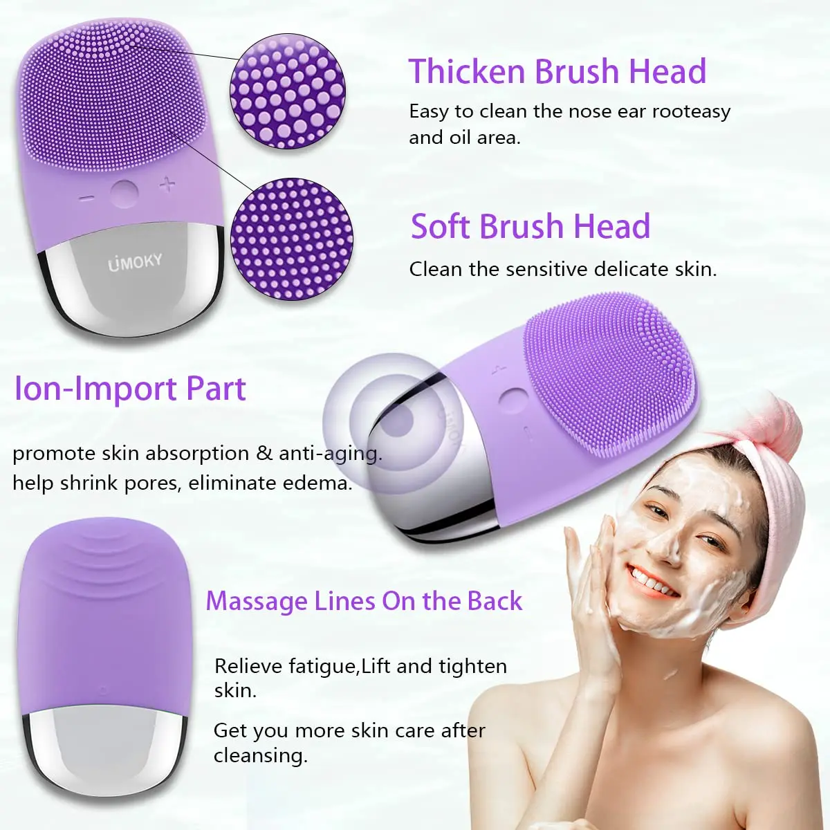 Elektrische Silikon-Reinigungs – Silicone Face Scrubber Electric Bewertung und Preis