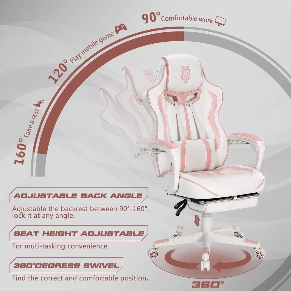 Ergonomischer Gaming-Stuhl mit – Massage Bewertung und Preis