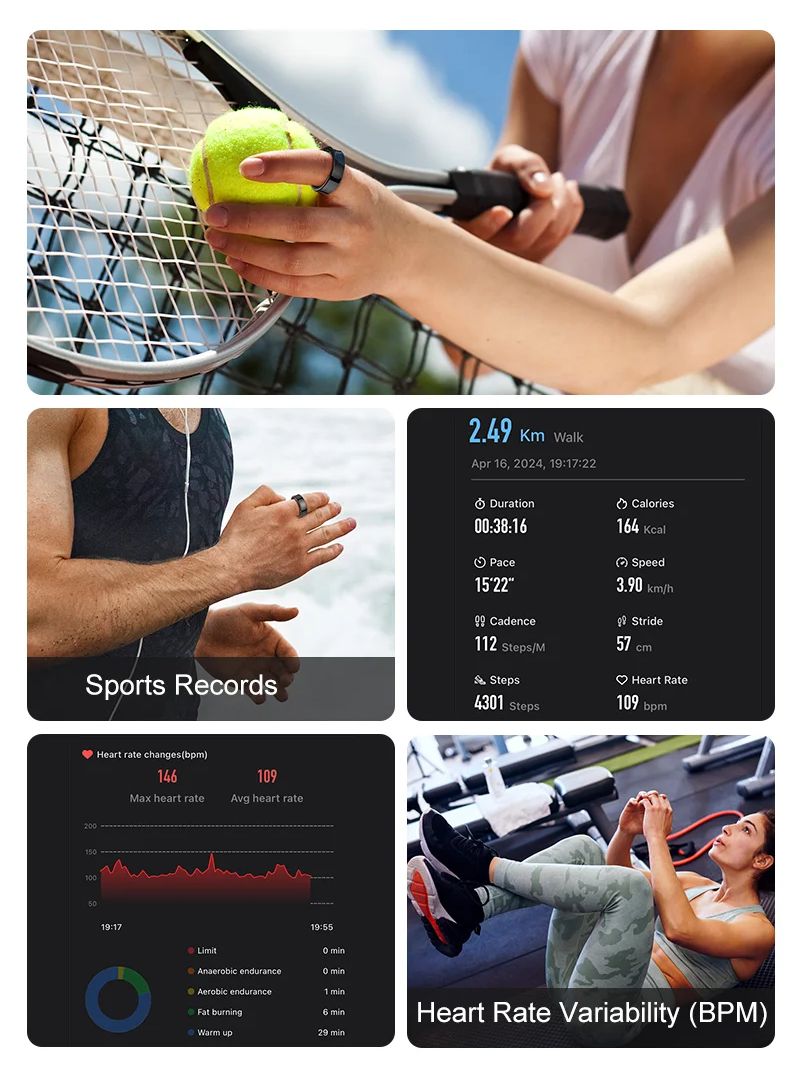 Neue Smart Ring R09 Gesundheit – Health Monitors Bewertung und Preis